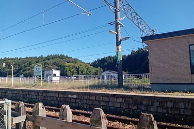 ホームと待合所