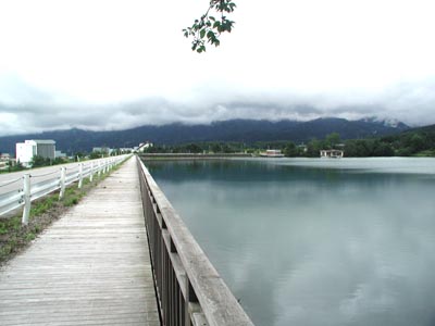 堤体上流側