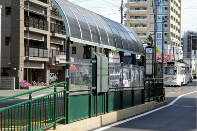 西線16条停留場ホーム