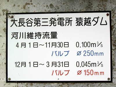 河川維持流量は時期により異なる