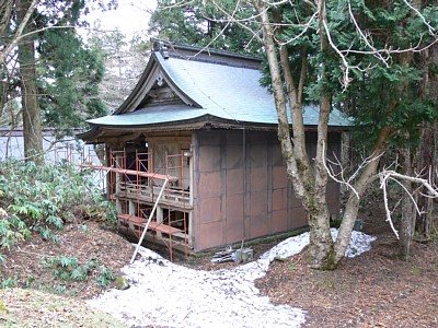 伊須流岐比古神社本殿