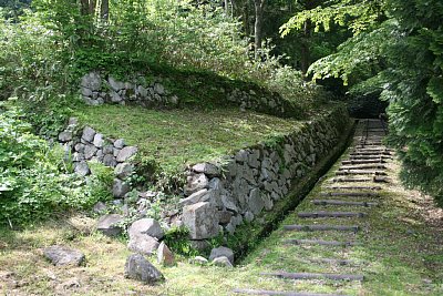 宝珠院跡の石垣