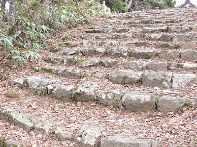 大御前への石段