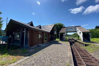 駅舎とホーム