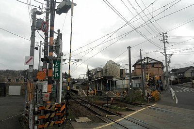 踏切と構内踏切