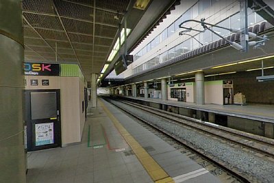 在来線ホーム