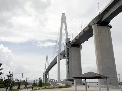新湊大橋 堀岡側