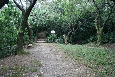 北二の丸跡全景