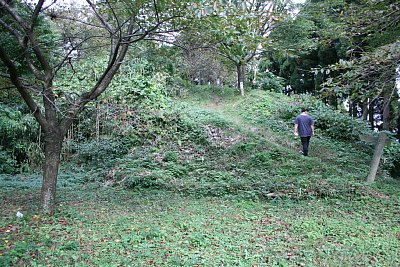 二の丸から本丸への通路