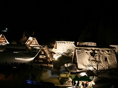 菅沼の夜景