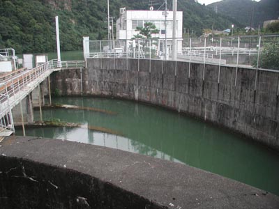 左岸幹線水路取水部