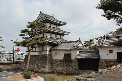 高松城二ノ丸櫓台跡