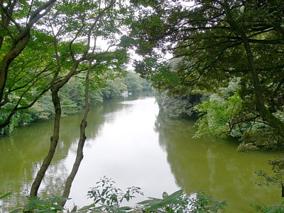 高岡城跡北外濠