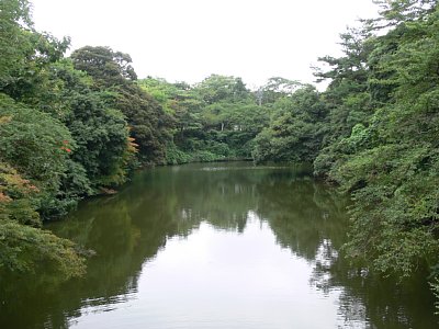 高岡城跡枡形濠