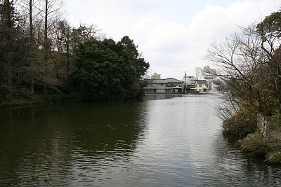 高岡城本丸北濠