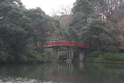 中之島から見た朝陽橋