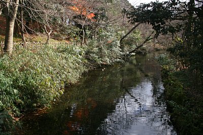 中之島と小竹藪の間の外濠