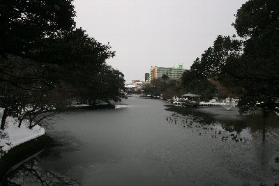 朝陽橋から見た西外濠