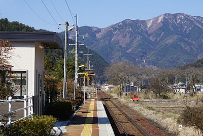 島式ホーム1面2線