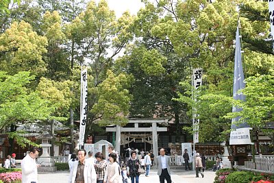 武田神社の境内