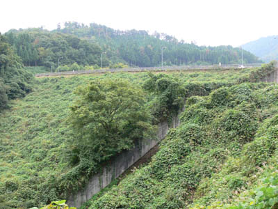 滝波ダム全景