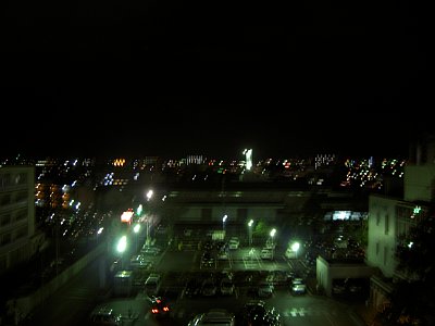 夜景を撮影してみましたが手ブレを起こしています