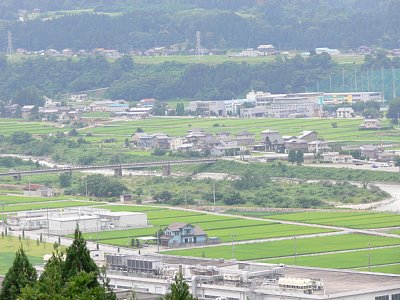 天神山城からの風景