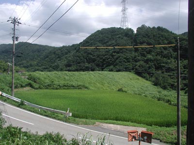 寺尾ダム下流側