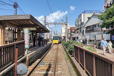 三ノ輪橋停留場ホーム