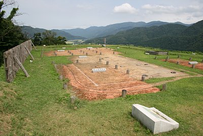 鳥越城本丸跡