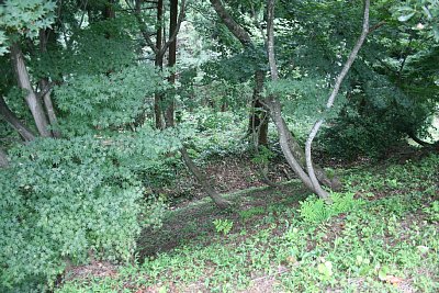 鳥越城後三の丸空堀