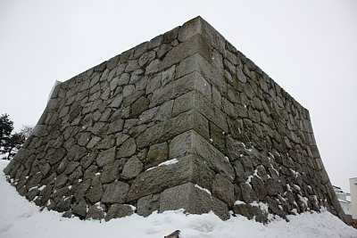 千歳御門南側の石垣