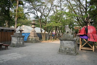 真田神社境内