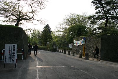 上田城二の丸東虎口跡