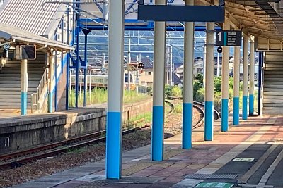 �z�[�����J�[�u���Ă���