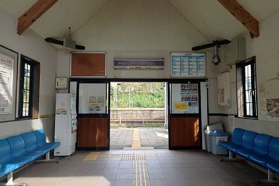 待合所に乗車駅証明書発行機