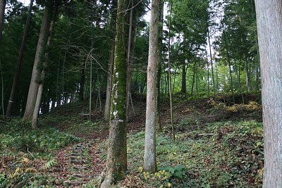 上見城跡大手口