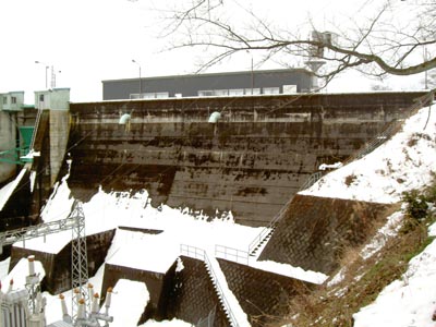 和田川ダム全景