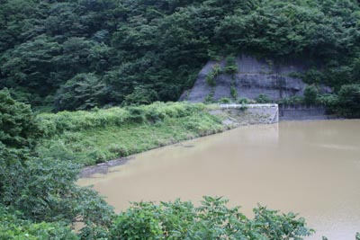 若山ダム全景