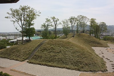 柳田布尾山古墳全景