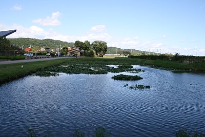 右郭南側の外堀