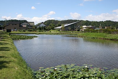 右郭南側の外堀