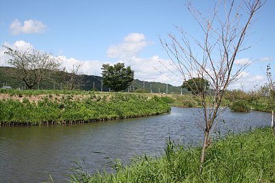 二の丸東側の外堀