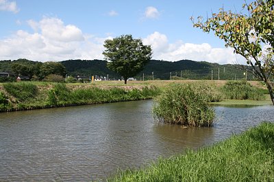 二の丸東側の外堀